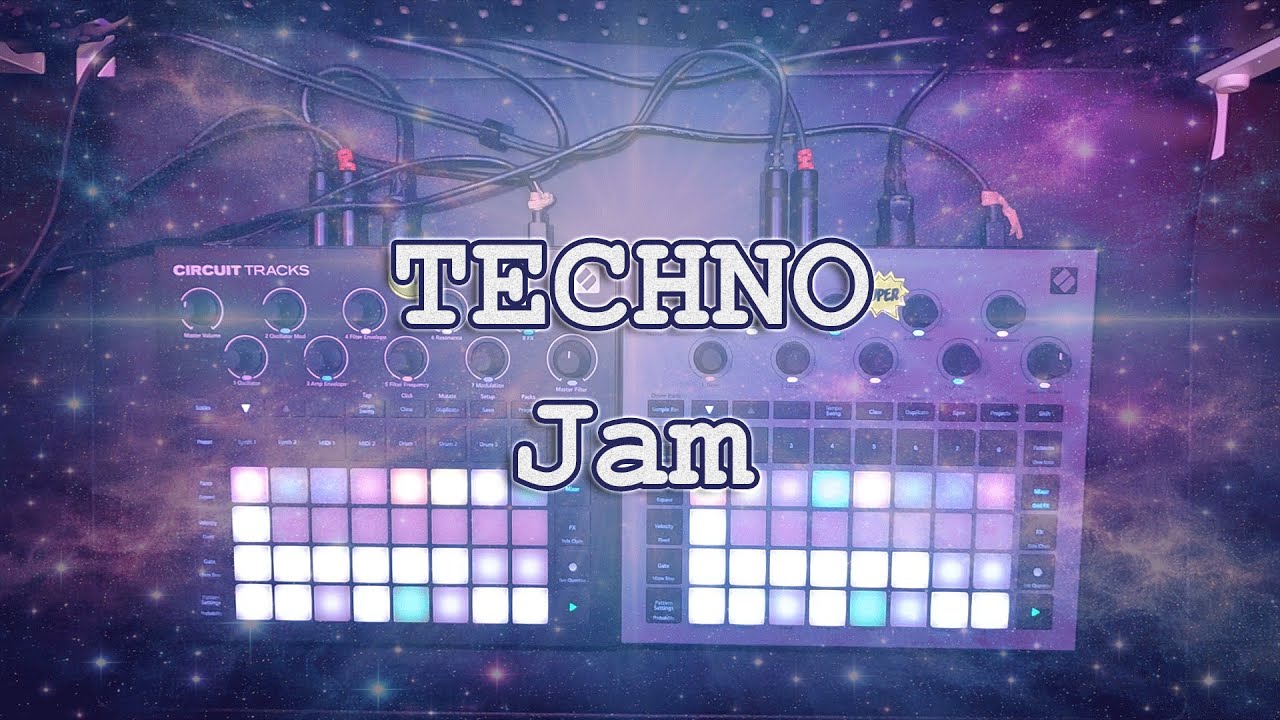 Dawless Techno Groovebox Jam | Novation Circuit Tracks & Rhythm