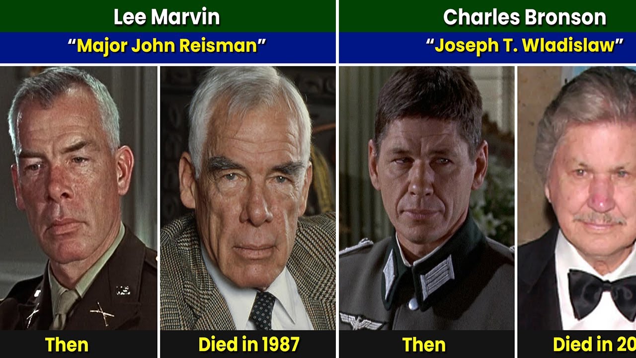 The Dirty Dozen (1967) Cast Then and Now 2025