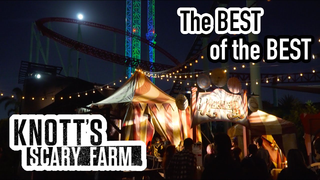 Is Knott's Scary Farm America's Greatest Halloween Event? October 2022 Vlog