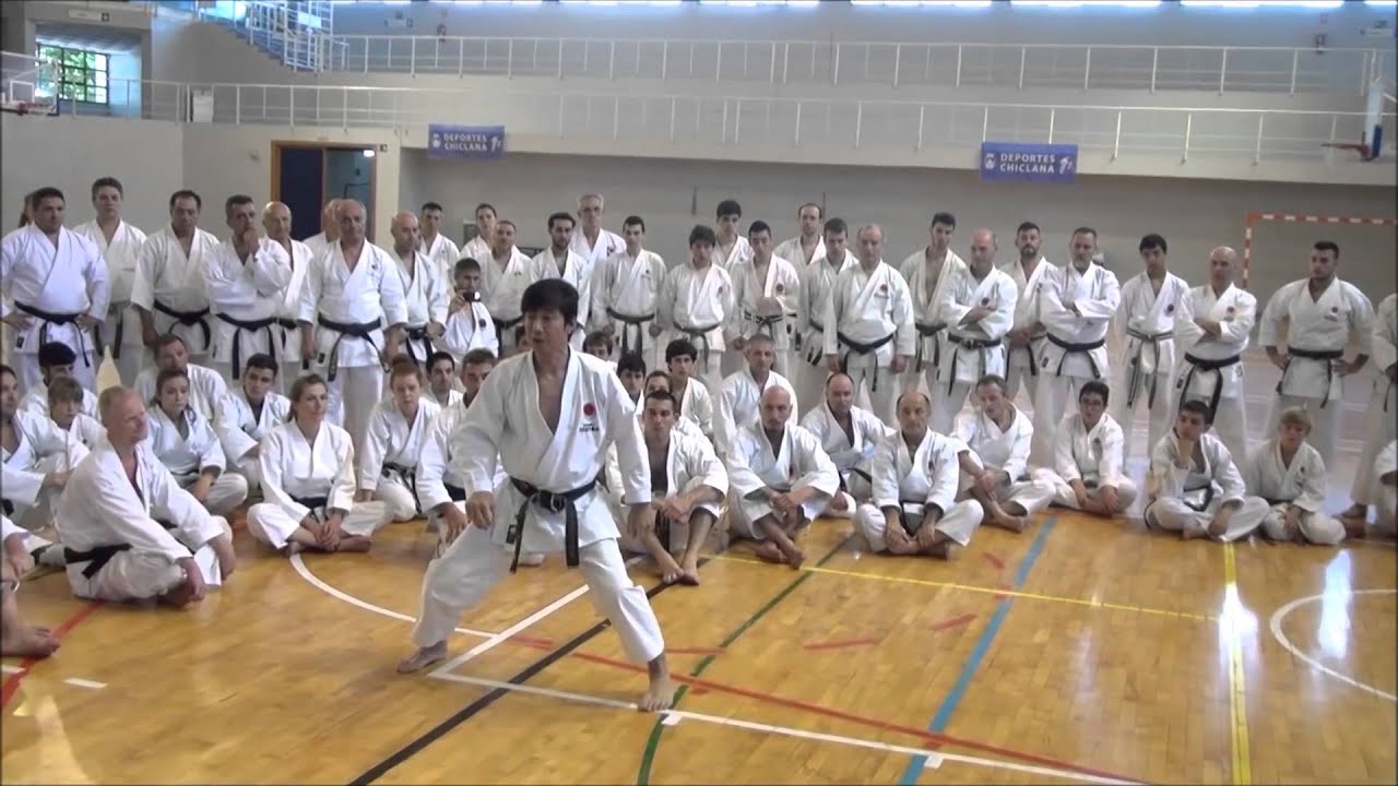 Naka Tatsuya Shihan - Seminario de Karatedo 2016 - JKASKTESPAÑA