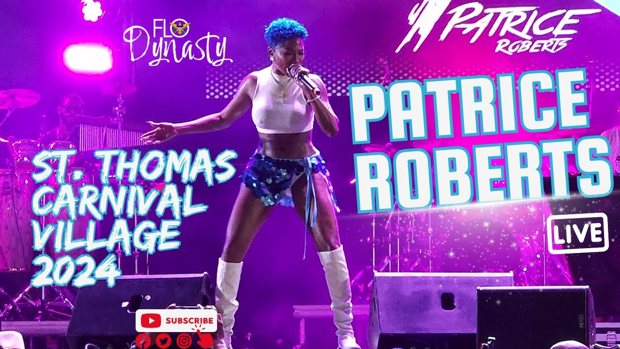 Carnival Queen Patrice Roberts Shines in St. Thomas Carnival Village 2024 #usvi #soca #stt #carnival