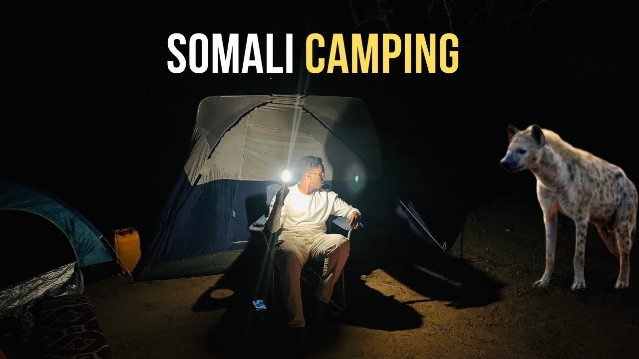 Waraabayal dhex dood ayan sexanay⛺️||WE SLEPT UNDER THE MOST HYENAS MOUNTAIN