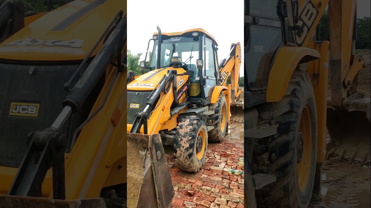 JCB Tyre ke Andar Gir Gayi Bottle &ndash; Dekho Kya Hua! Jcb video | big jcb video#shorts #experiment #jcb