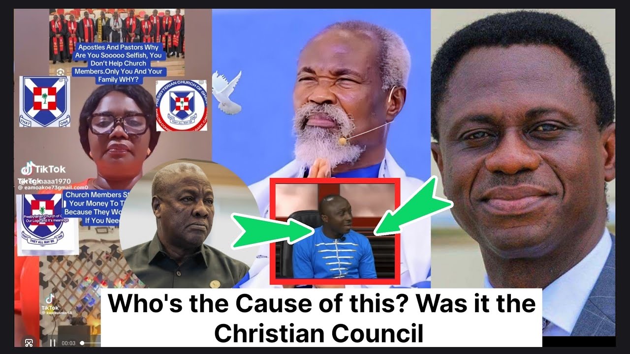 Break Stephen Adom kyei-duah is Different Christian Council recovered Mame U...