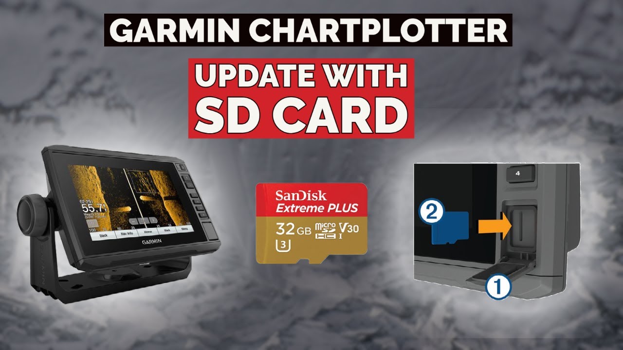 Как обновить программное обеспечение Garmin с помощью SD-карты (echoMAP, GPSMAP и Livescope)