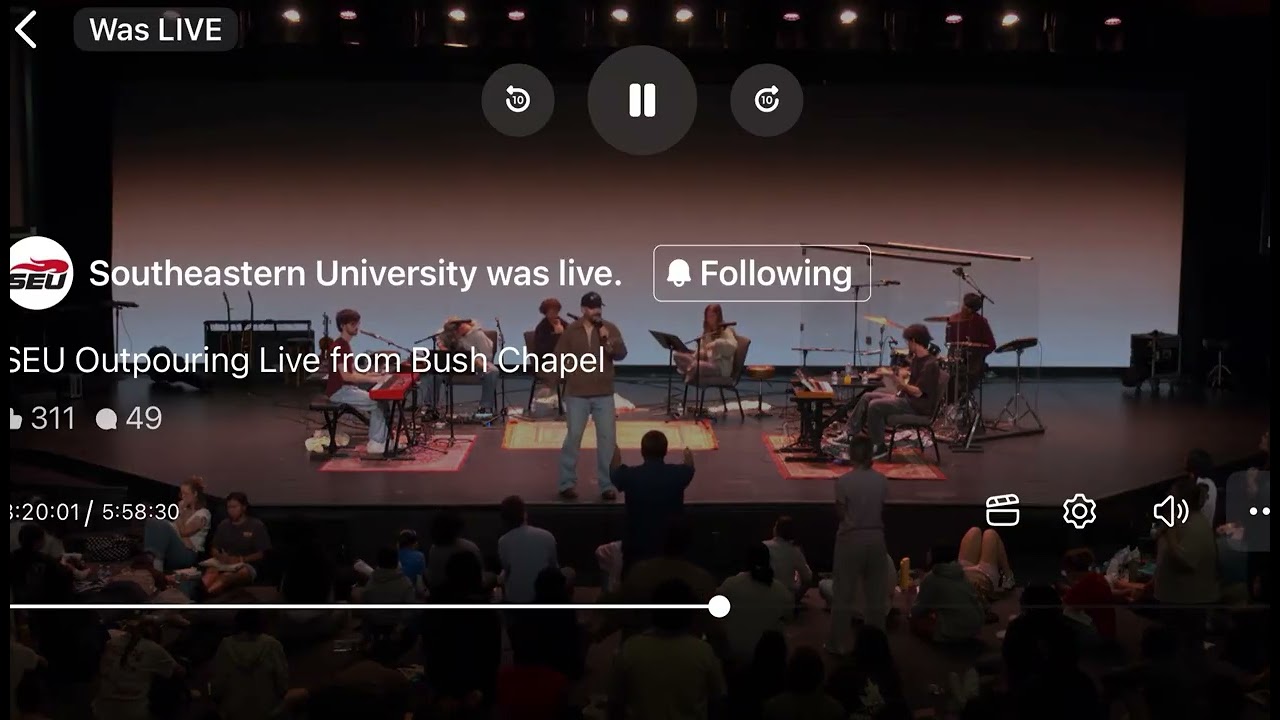 SEU Outpouring Revival Meetings (Worship)