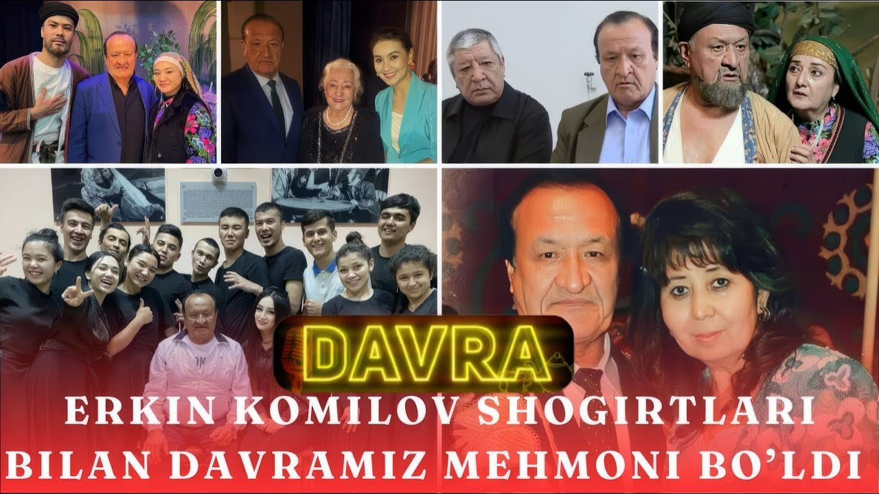ERKIN KOMILOV | DAVRA  | SHOGIRTLARI BILAN