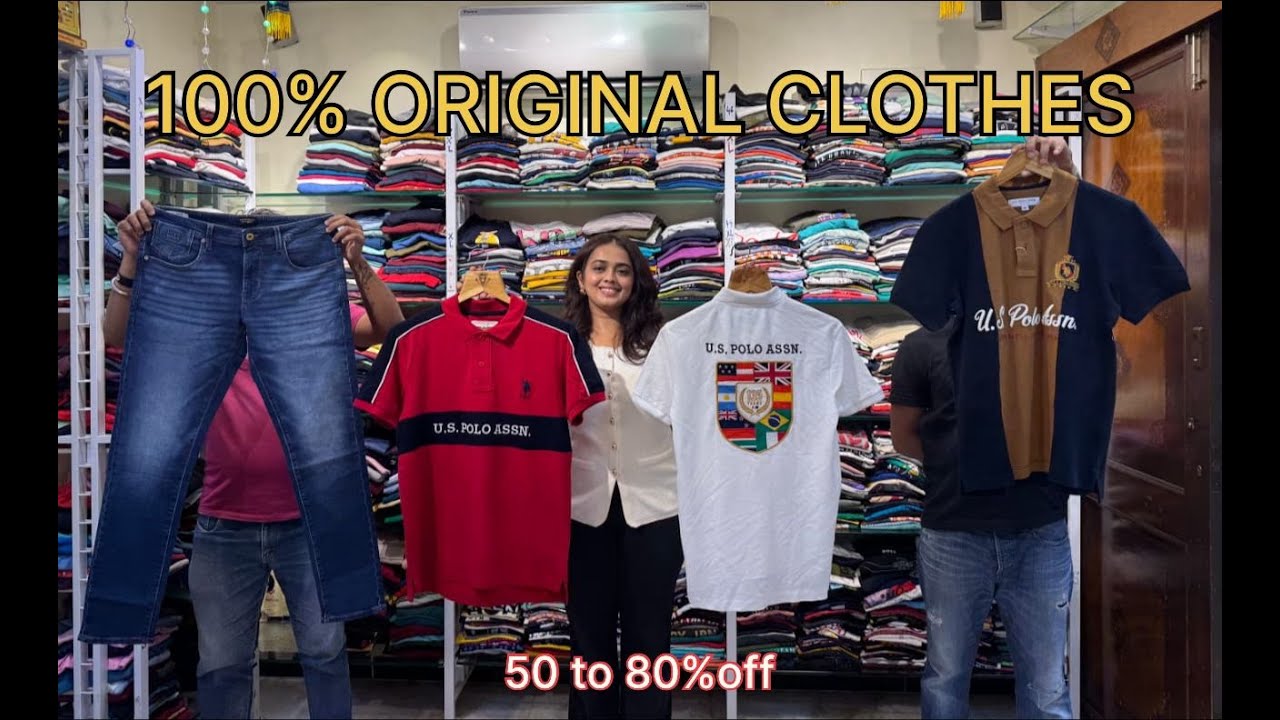 100% ORIGINAL CLOTHES | Cheapest Export Surplus Branded Garments ｜ 90 % Off ｜ rare rabit , us polo