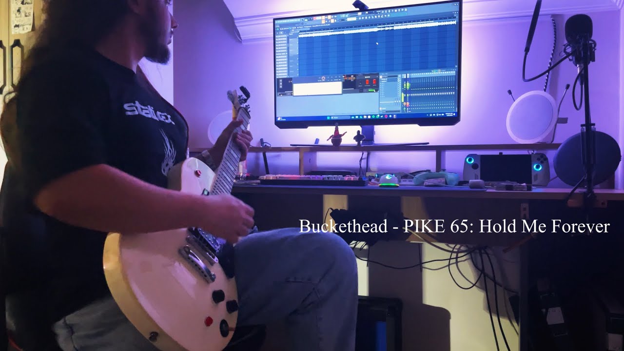 Buckethead - Pike 65: Hold Me Forever (Partial Guitar Cover)
