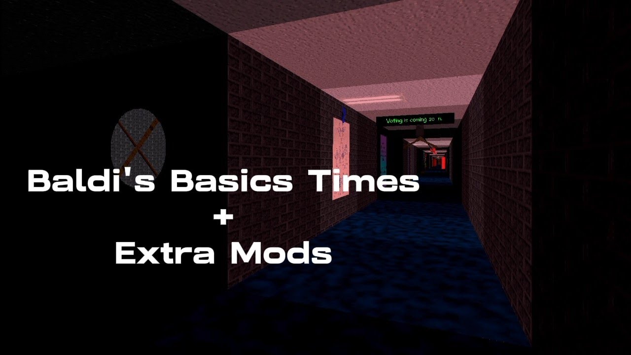 Beating Baldi's Basics Times with All Characters Every Floor + Extra Mods (ft. @izabellebruh)