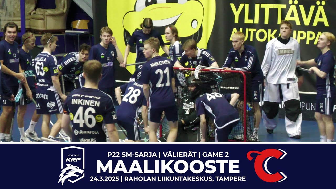 P22: Nokian KrP–Classic, Game 2, Maalikooste