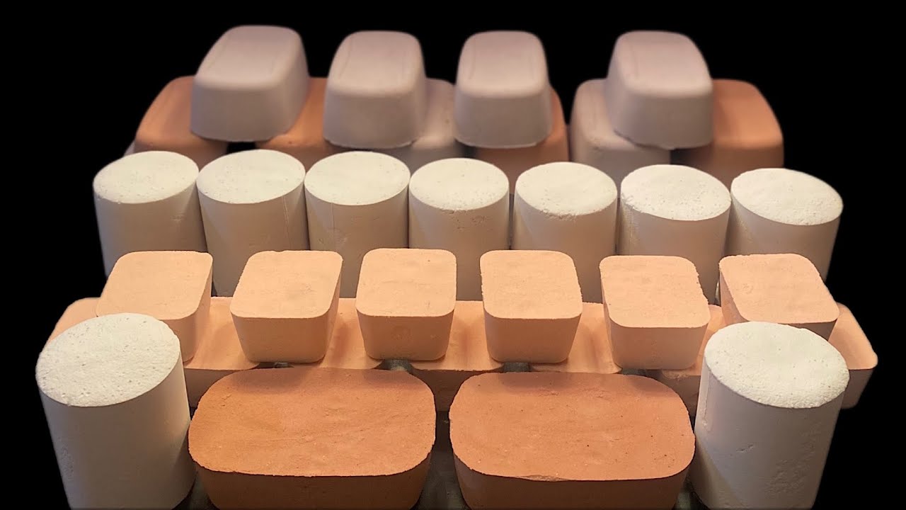 Baking soda crushing sounds | asmr