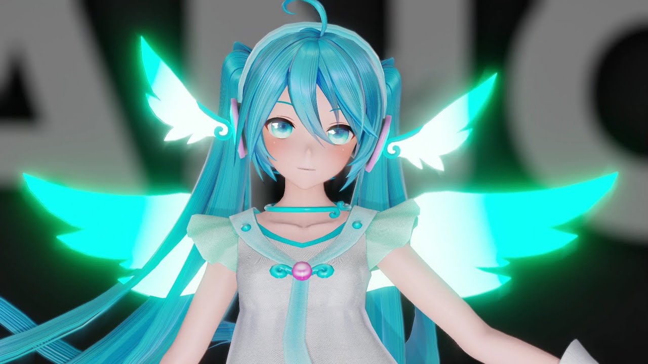 【MMD】Angel Wings. / 天使の翼。【YYB Hatsune miku】