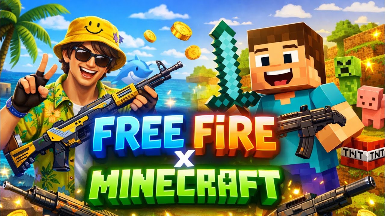 Inferno Playz is live! Playing Minecraft and Freefire