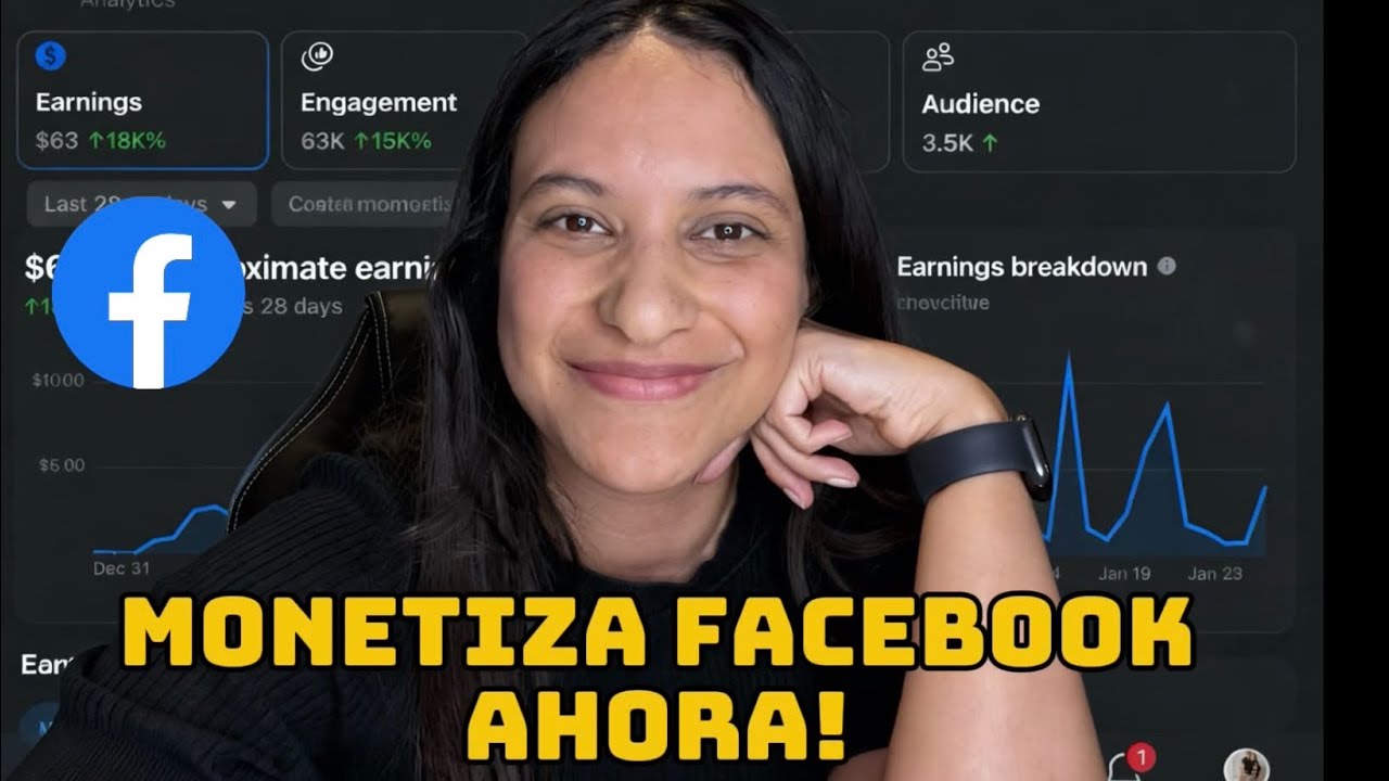 CÓMO MONETIZAR FACEBOOK 2026 🚀 De 22 a 5,000 seguidores en un mes (Guía para pequeños creadores)