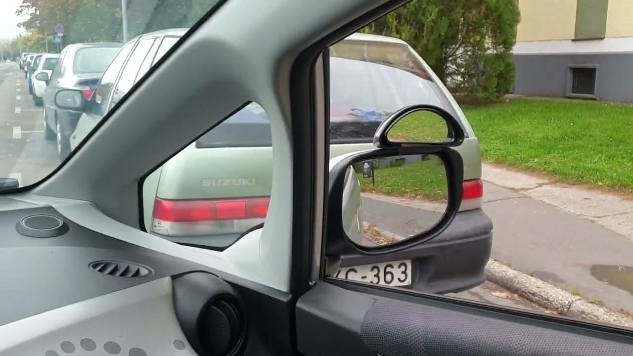 Párhuzamos parkolás jobbra hátra