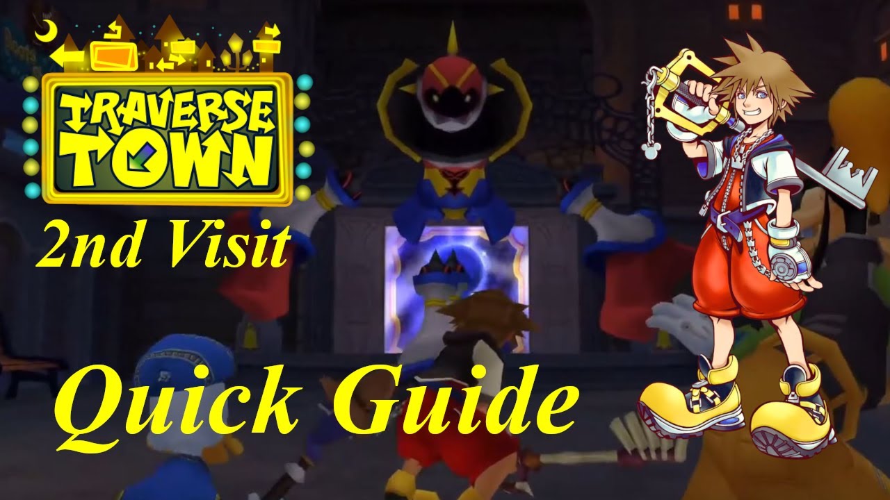 Kingdom Hearts 1 Final Mix - Quick World Guide - Traverse Town 2nd Visit