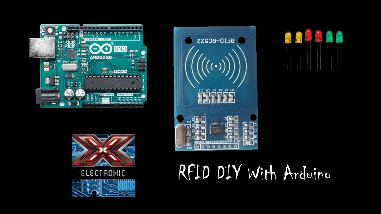 RFID mfrc522 with arduino DIY | Rajarshi | X Electronics