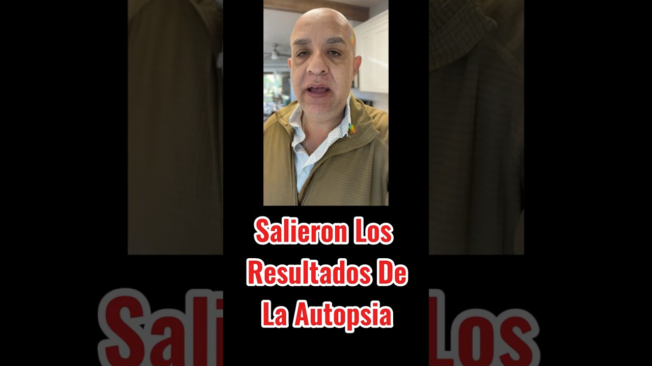 Salieron Los Resultados De La Autopsia