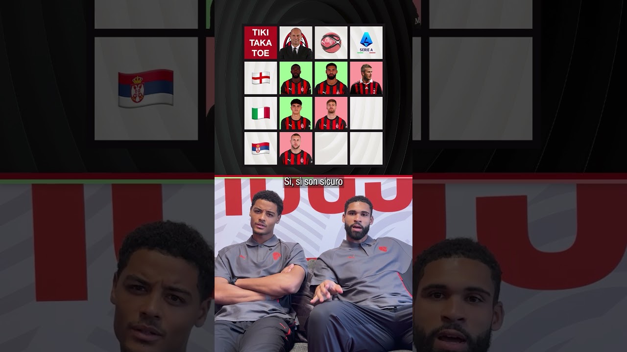 De Winter and Loftus-Cheek face off in tic-tac-toe 🔴⚫ | #Shorts