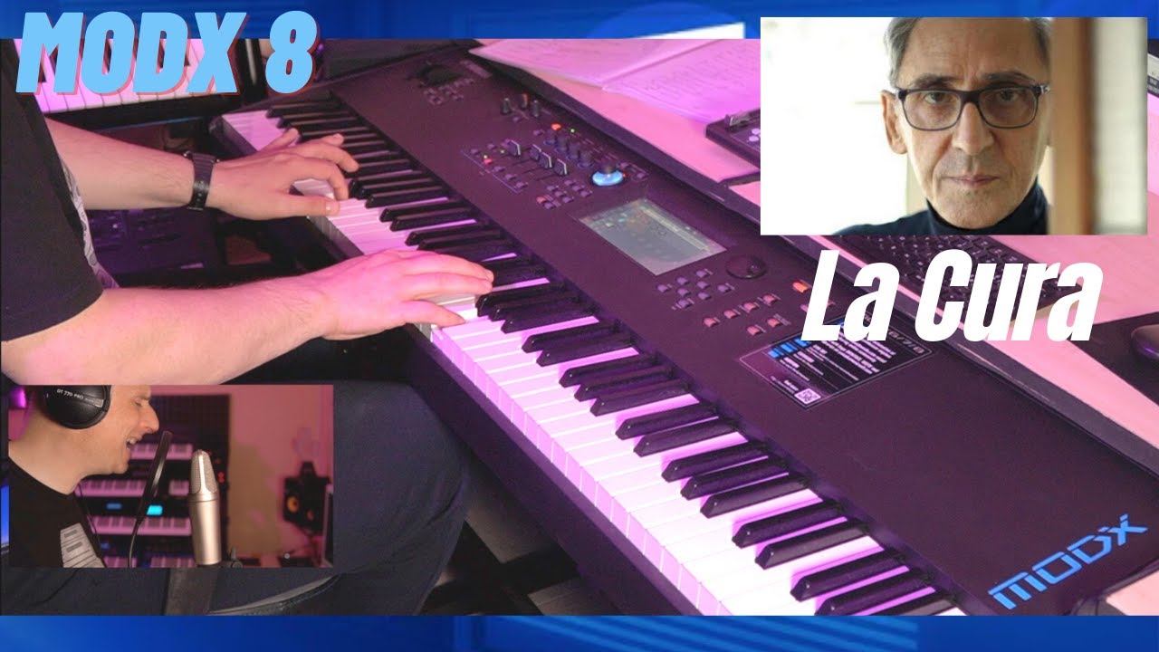 La CURA di Franco BATTIATO 🎹suonata con  🔥YAMAHA MODX8🔥#soundtest #yamaha #syntesizer