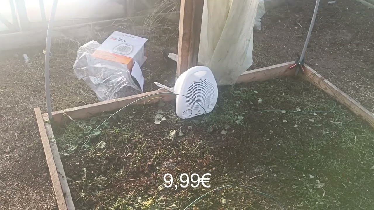 Sisäkasvihuone taimille ja paprika, chili ja munakoiso kylvöjä