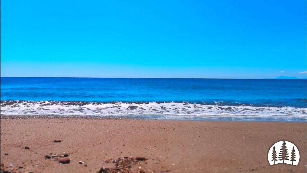 Ocean Waves - Calm Beach Ambience for Sleep & Stress Relief (3 Hours)