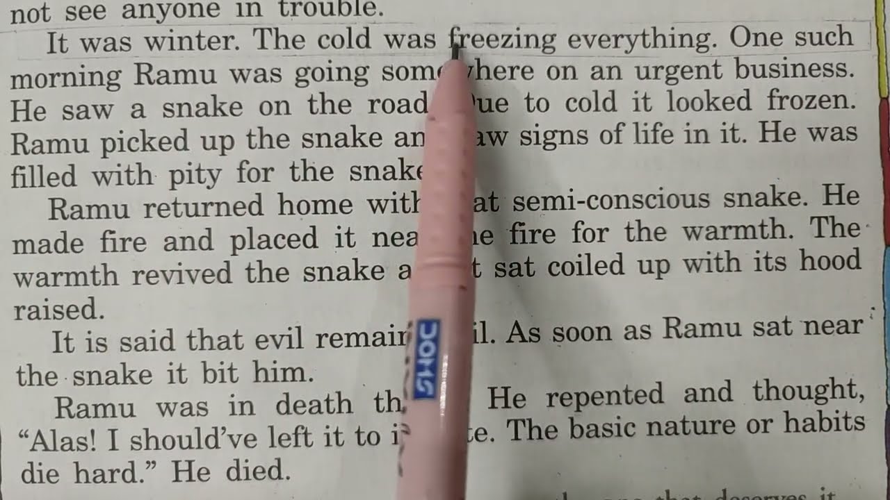 Short English story। Moral English story। Spoken English। Translation। Story Reading। Vocabulary 