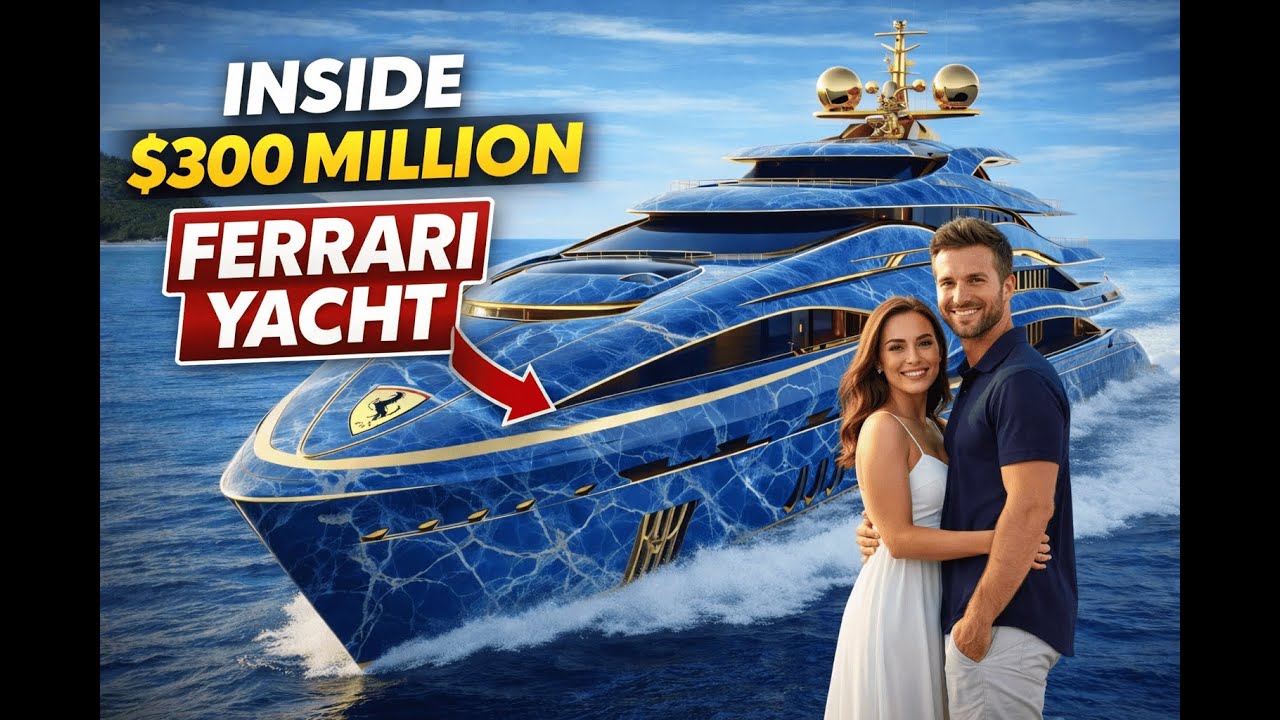 Яхта Ferrari стоимостью 300 миллионов долларов | Самая быстрая роскошная яхта в мире (2-часовое п...