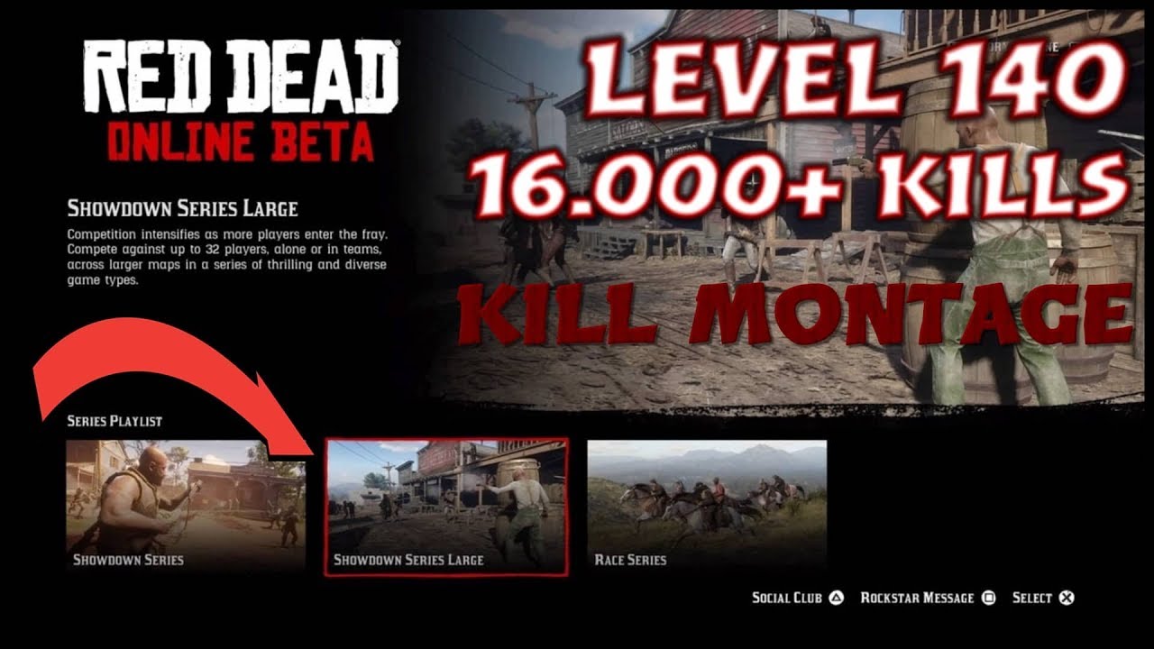 RANK 140 | 17 000 KILLS | BEST MOMENTS SHOWDOWN SERIES | RDR 2 ONLINE | Duarte