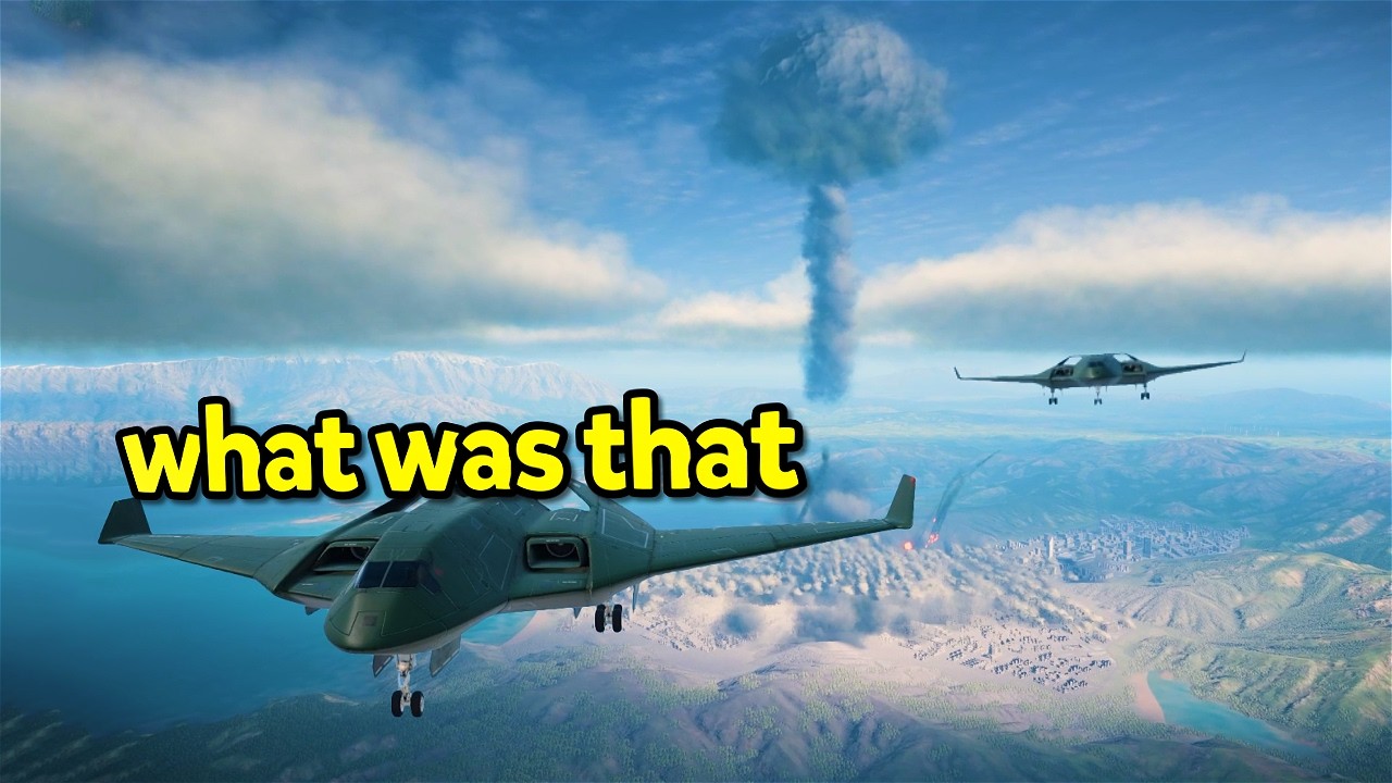 The Flight Simulator Set In World War 3