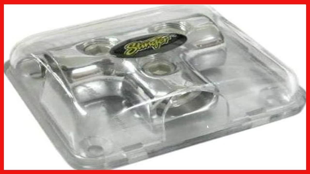 Great product -  Stinger SPD511 PRO Series Power/Ground Distribution T-Block with Three 4 Gauge Inpu