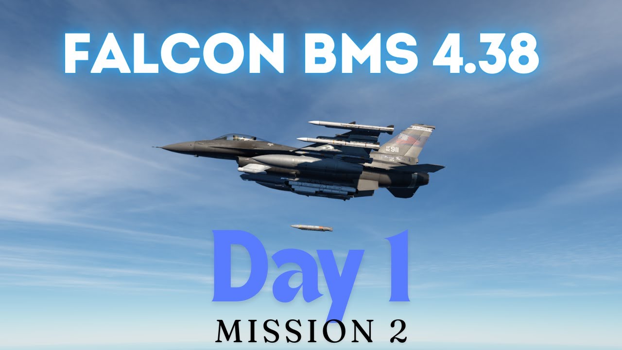 Falcon BMS 4.38 - кампания Rolling Fire - эпизод 2 - DEAD Strike!