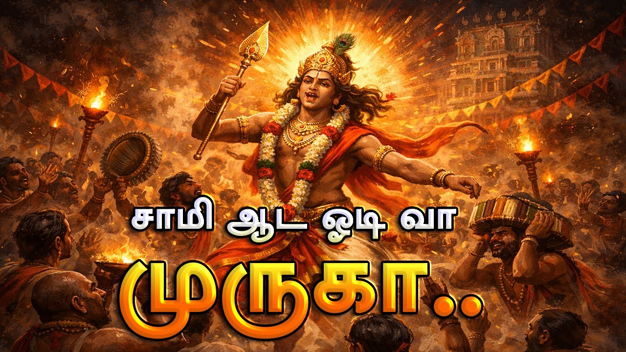 சாமி ஆட வா முருகா | Murugan Samy Aadal Song | Powerful Tamil Folk Bhakti Song | Vel Vel Kandha