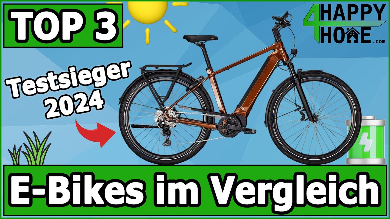 E-Bikes im Vergleich 🚴&zwj;♂️ Die besten Modelle f&uuml;r 2024 von Kalkhoff, Flyer & Cube!