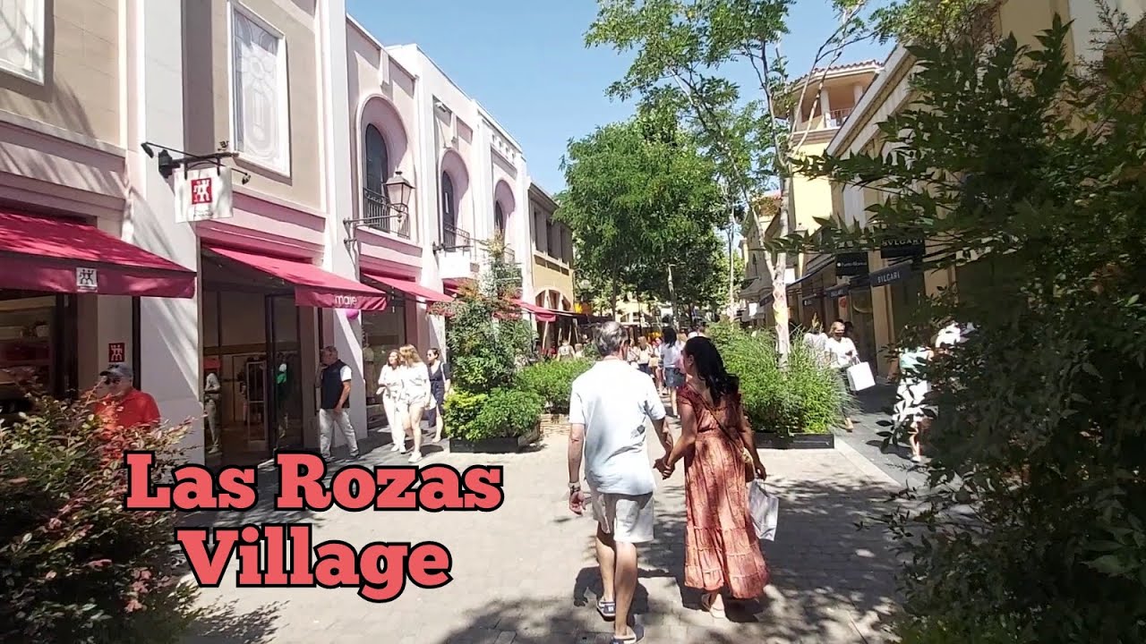 [4k]🇪🇸 Madrid Las Rozas Village Shopping Mall👜👗👔🛍