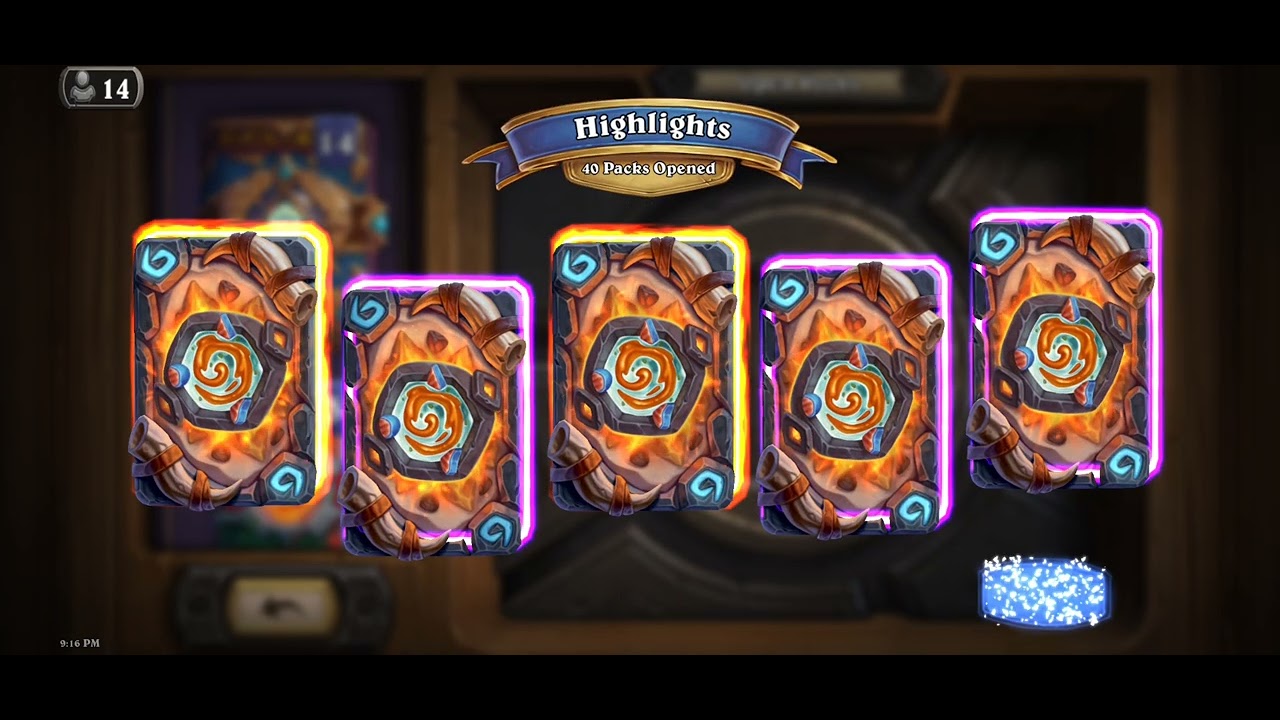 Open Hearthstone packs: Across the Timeways IV