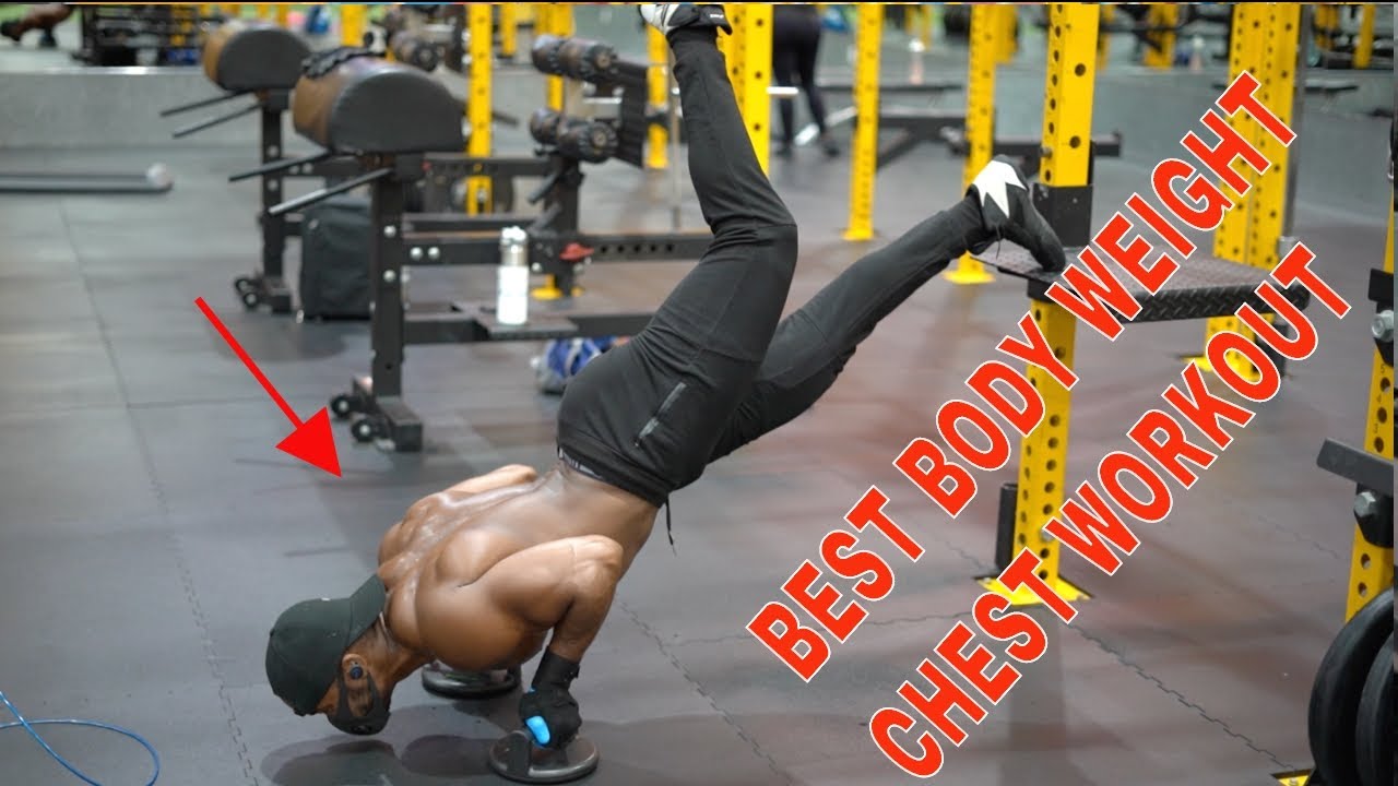 Best Body Weight Chest Workout||Cardio Combo||Time Saver||All fitness level
