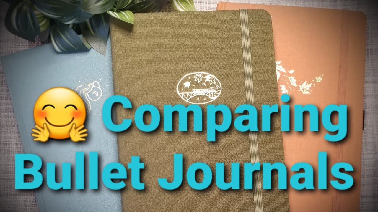 Bullet Journal Comparison... part 2