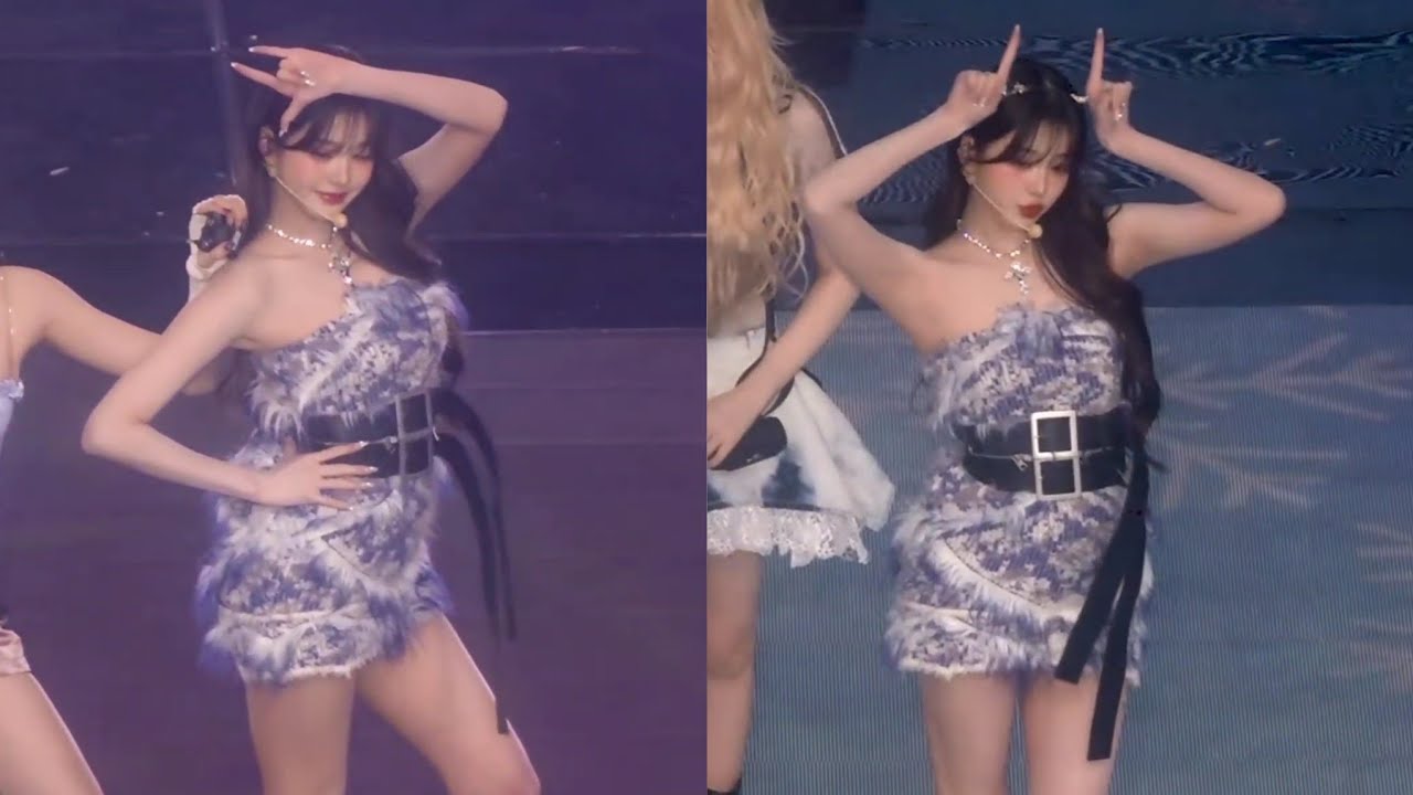 아이브 장원영 직캠 'REBEL HEART' (IVE WONYOUNG Tower Cam) @MusicBank 250124