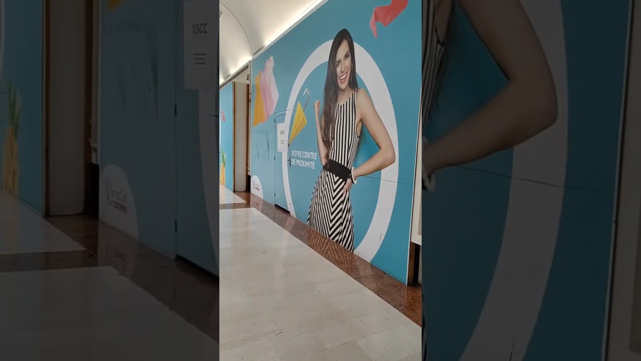un tr&egrave;s grand centre commercial du 77 (Chelles) dans une situation catastrophique