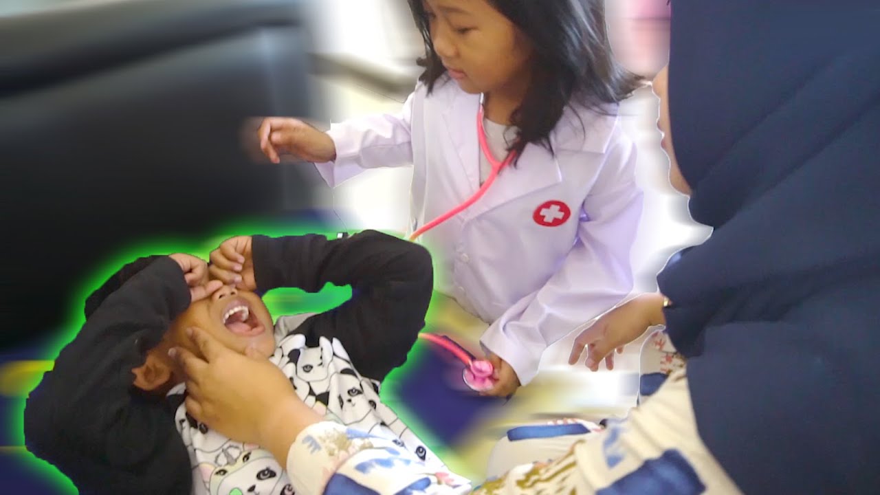 ADIK BAYI SAKIT GIGI MAMAH RERE BAWA KE DOKTER