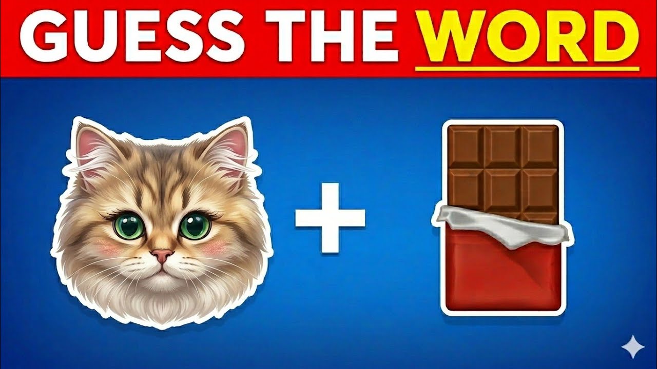 Can You Guess The WORD By Emojis? 🤔🙄  Emoji Quiz Challenge 2026