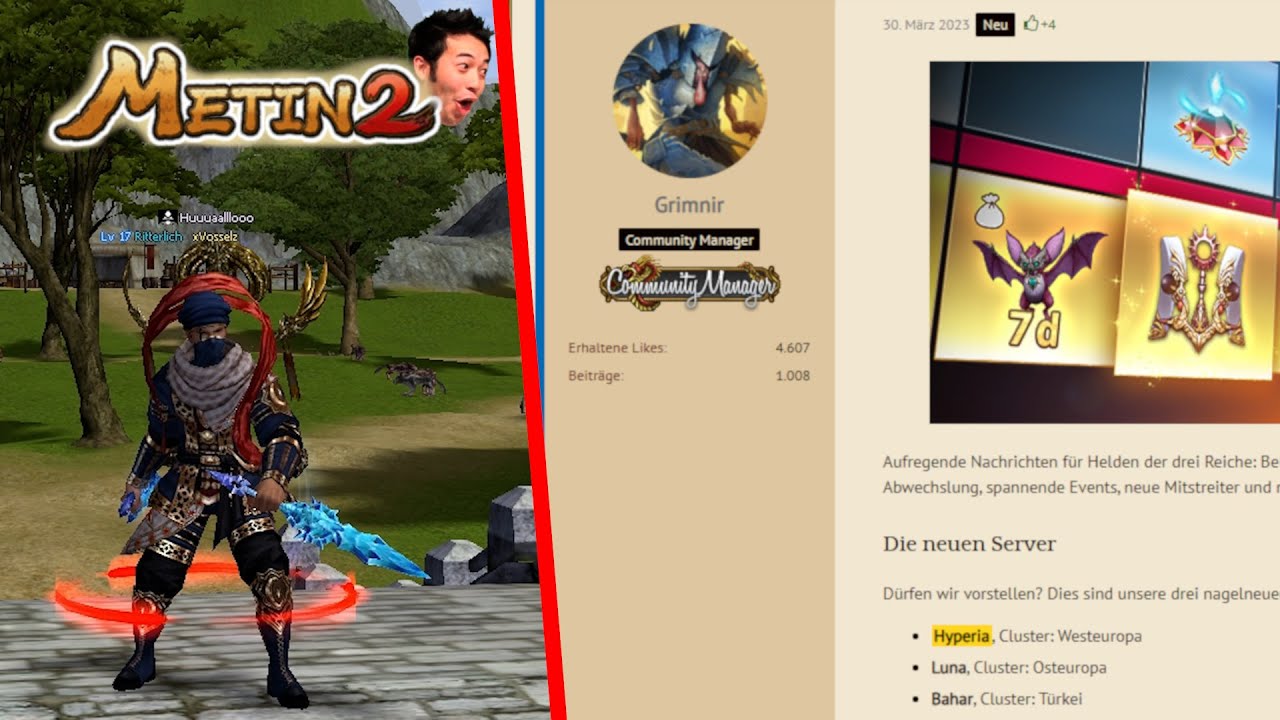 Metin2 Hyperia | None to Many DR / Server Start Tutorial | Vossi