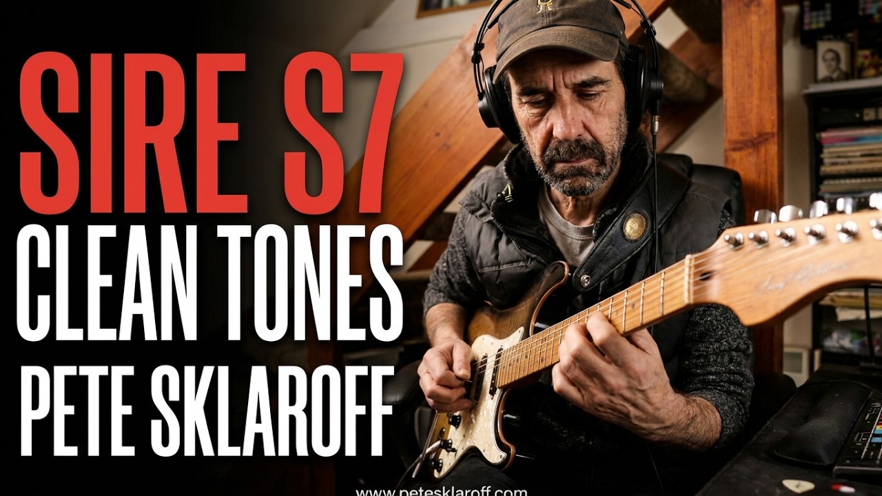 Sire S7 Larry Carlton - Clean Tones Test