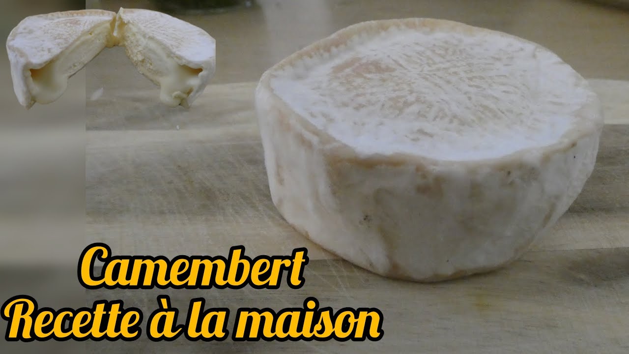 CAMEMBERT maison - Recette compl&egrave;te avec toutes les &eacute;tapes