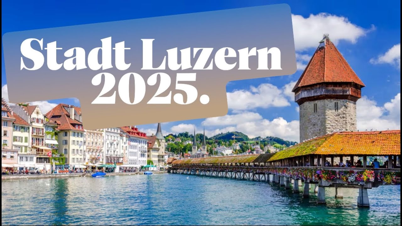 Luzern ist eine sehr schöne und berühmte Stadt in der Schweiz.