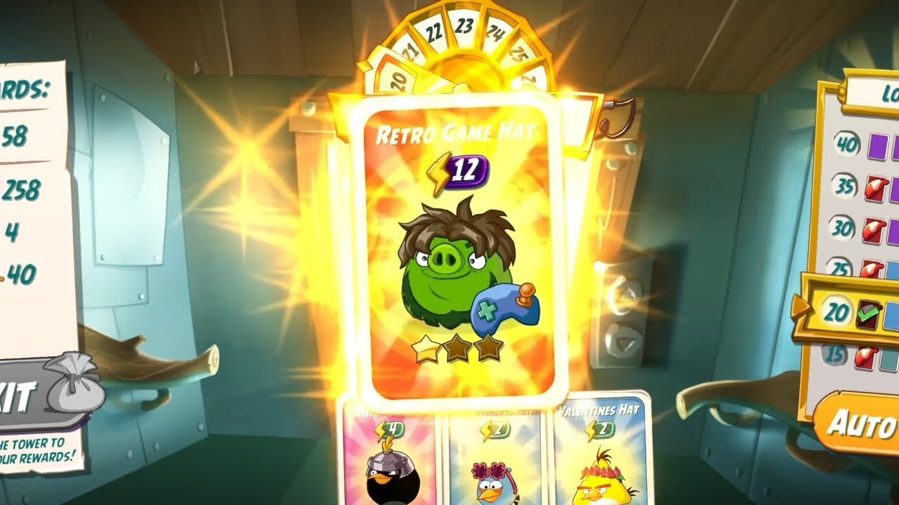 Tower Fo Fortune Day 2 Angry Birds 2 Leopard And Stella Card And  Boms Legendary Card 