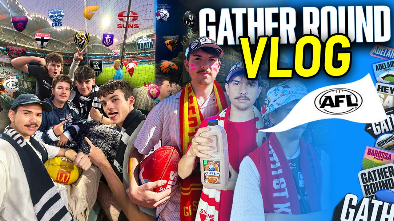 THE BEST FOOTY WEEK EVER!!! 2025 AFL Gather Round Vlog!!