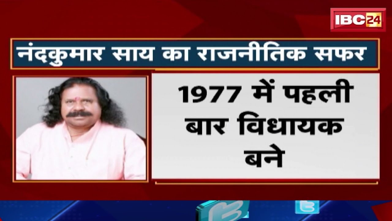 Nand Kumar Sai ने थामा Congress का 'हाथ' | देखिए साय का राजनीतिक सफर